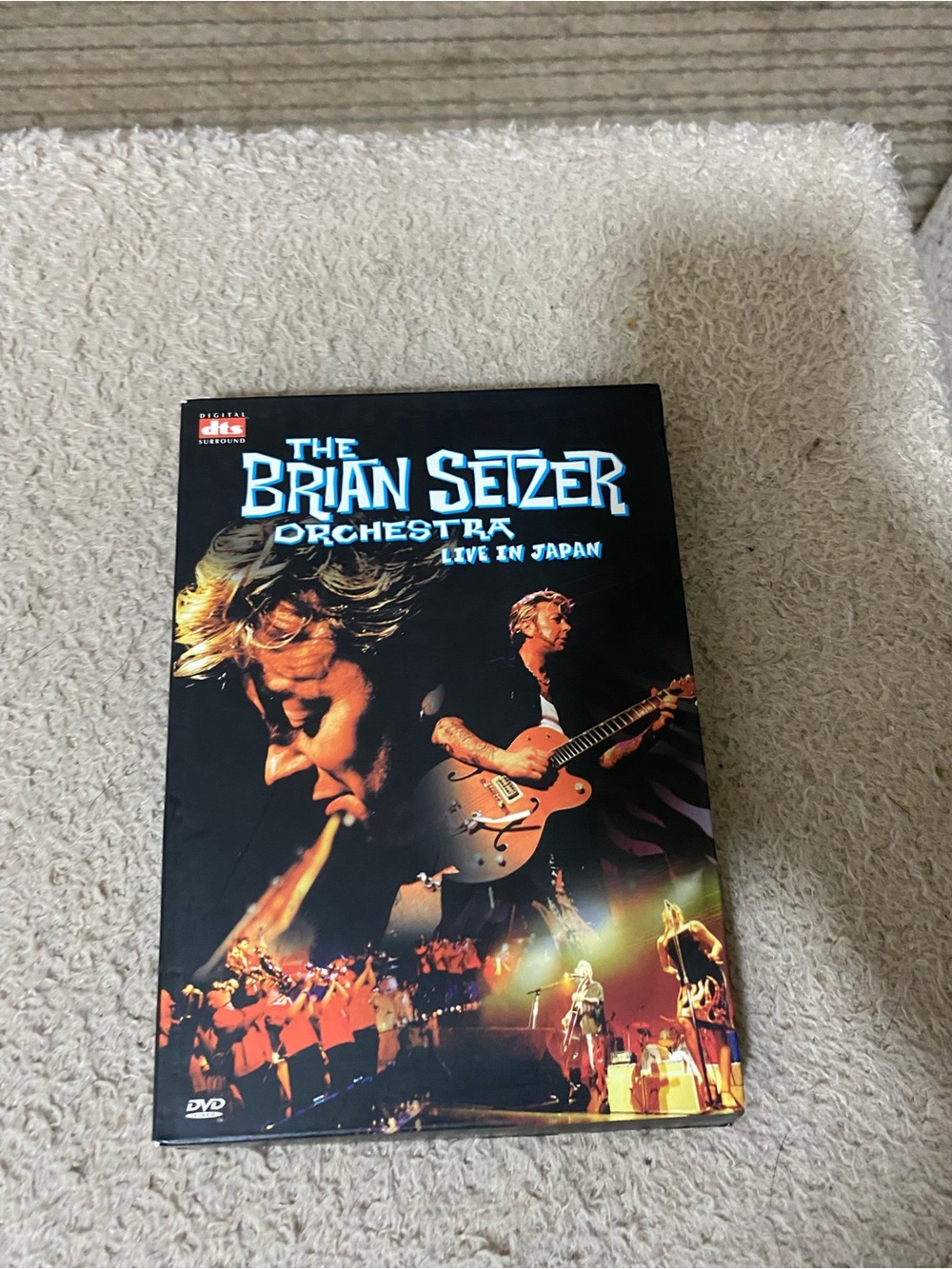 The Brian Setzer Orchestra Live in Japan DVD - Black Cover